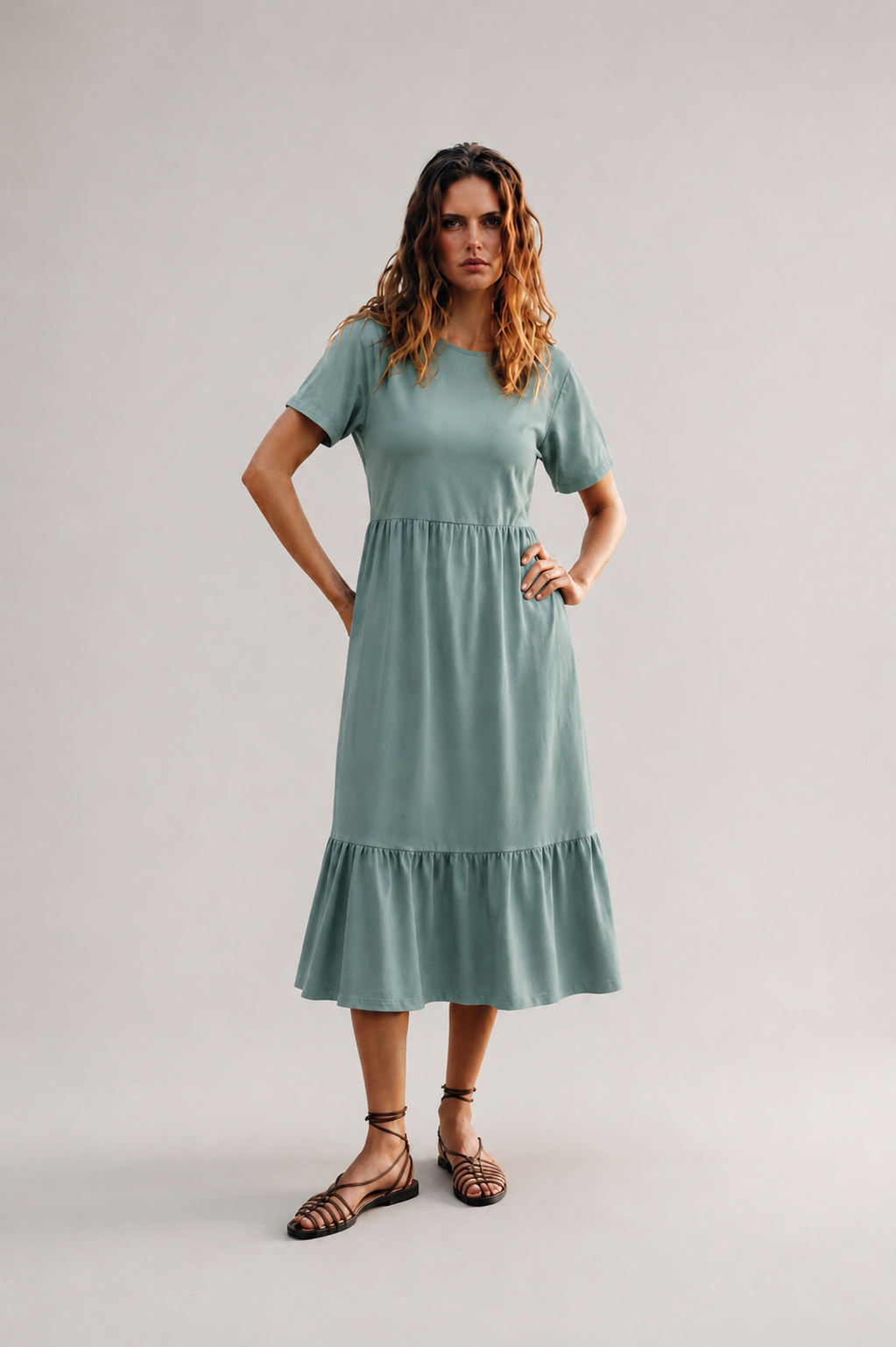 Mint Midi Dress