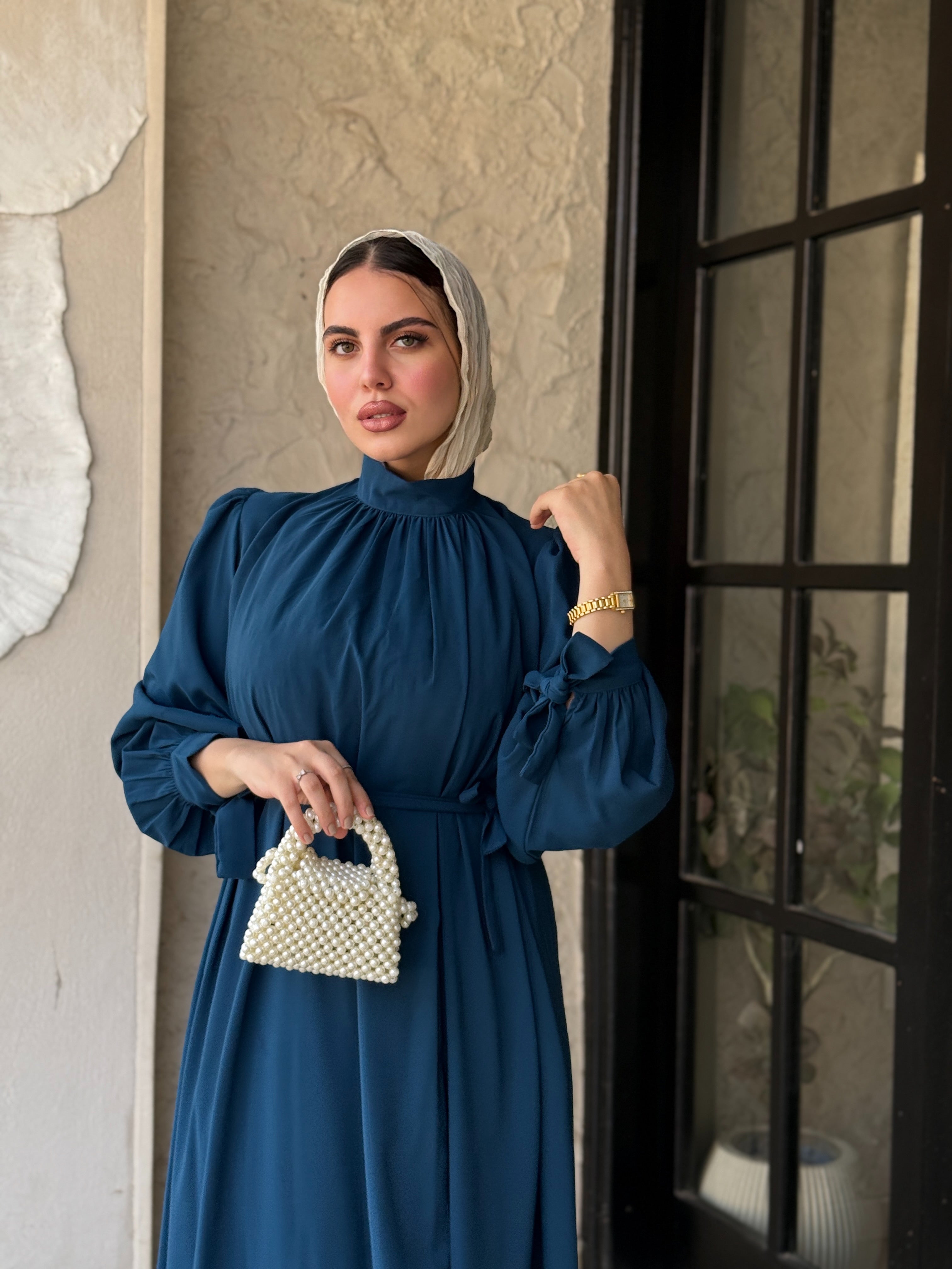 Emerald Grace Maxi Dress | Royal Blue