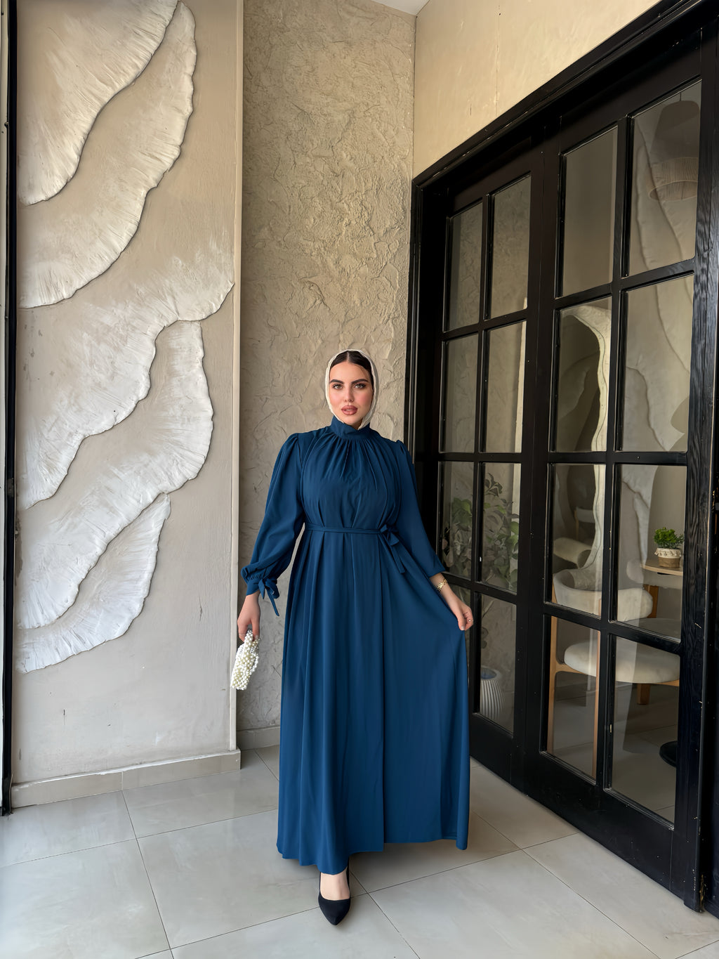 Emerald Grace Maxi Dress | Royal Blue