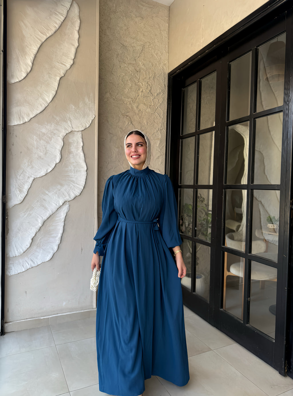 Emerald Grace Maxi Dress | Royal Blue