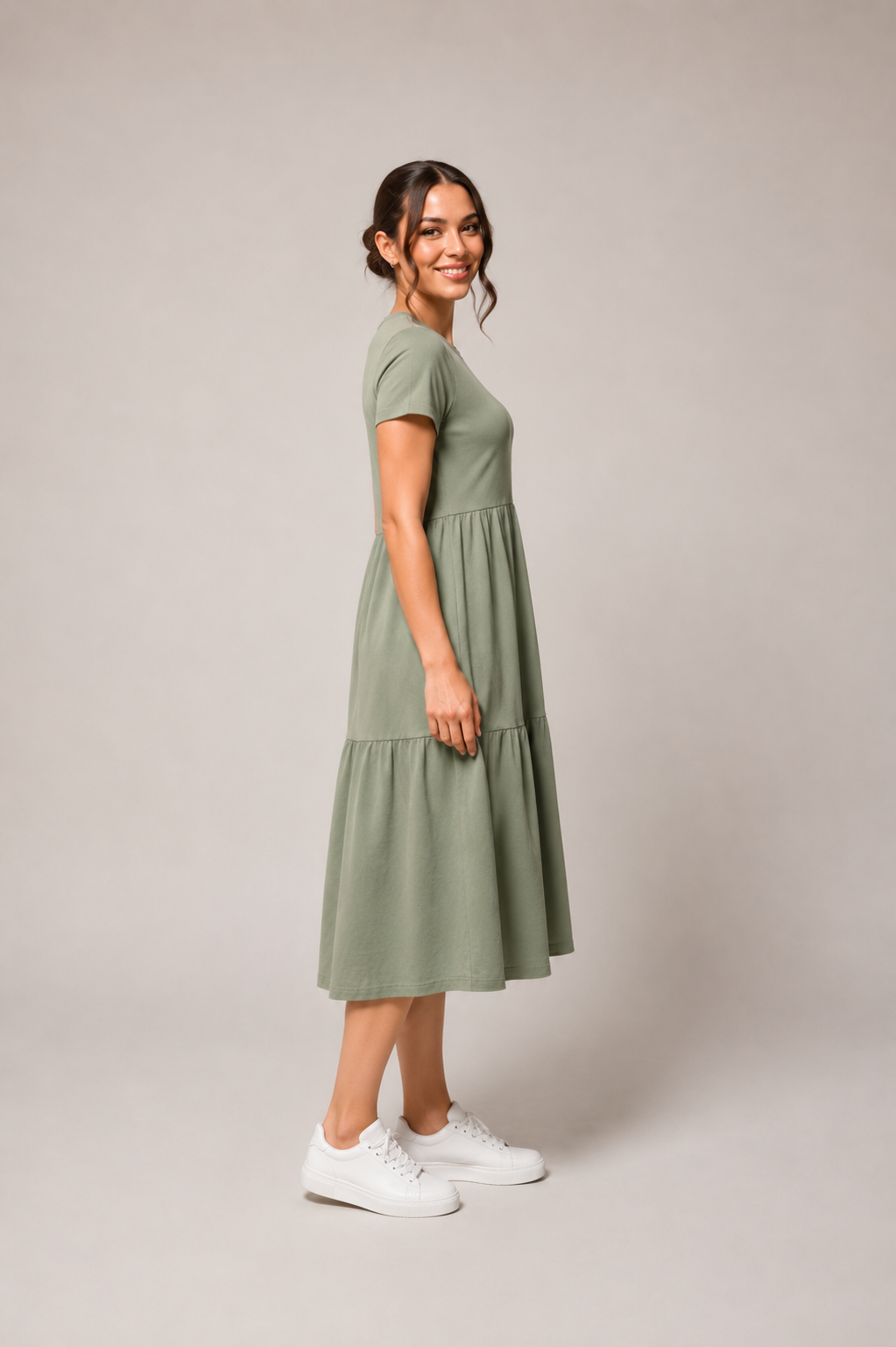 Olive Midi Dress