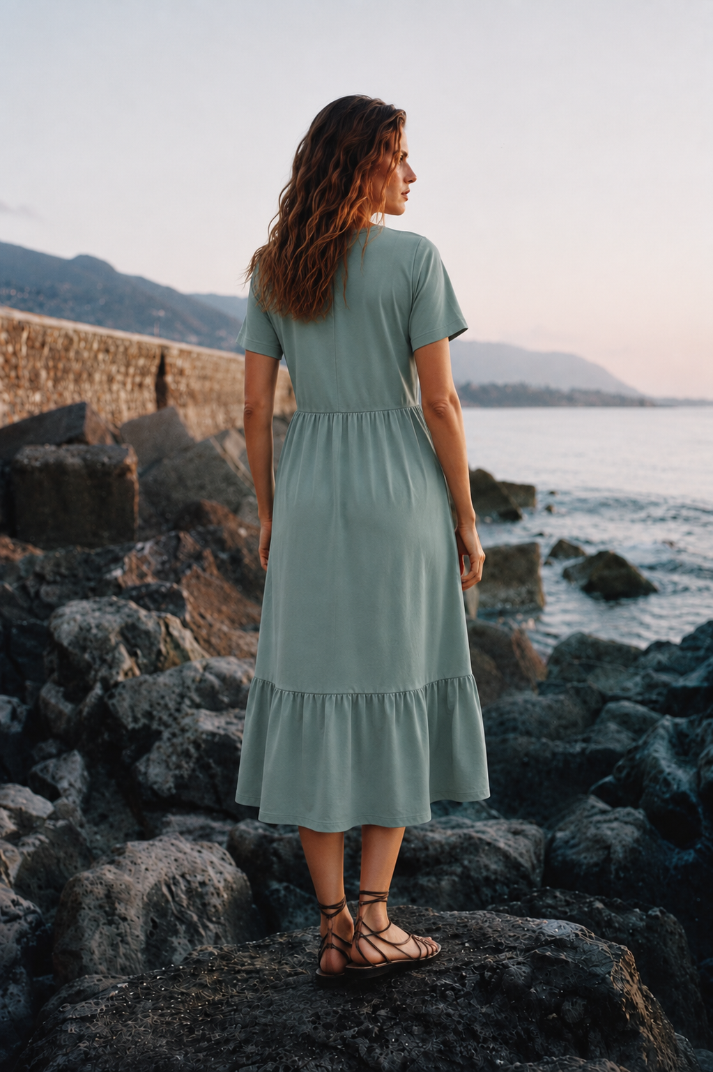 Eucalyptus Midi Dress