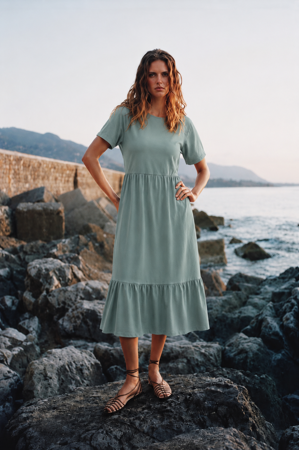 Eucalyptus Midi Dress