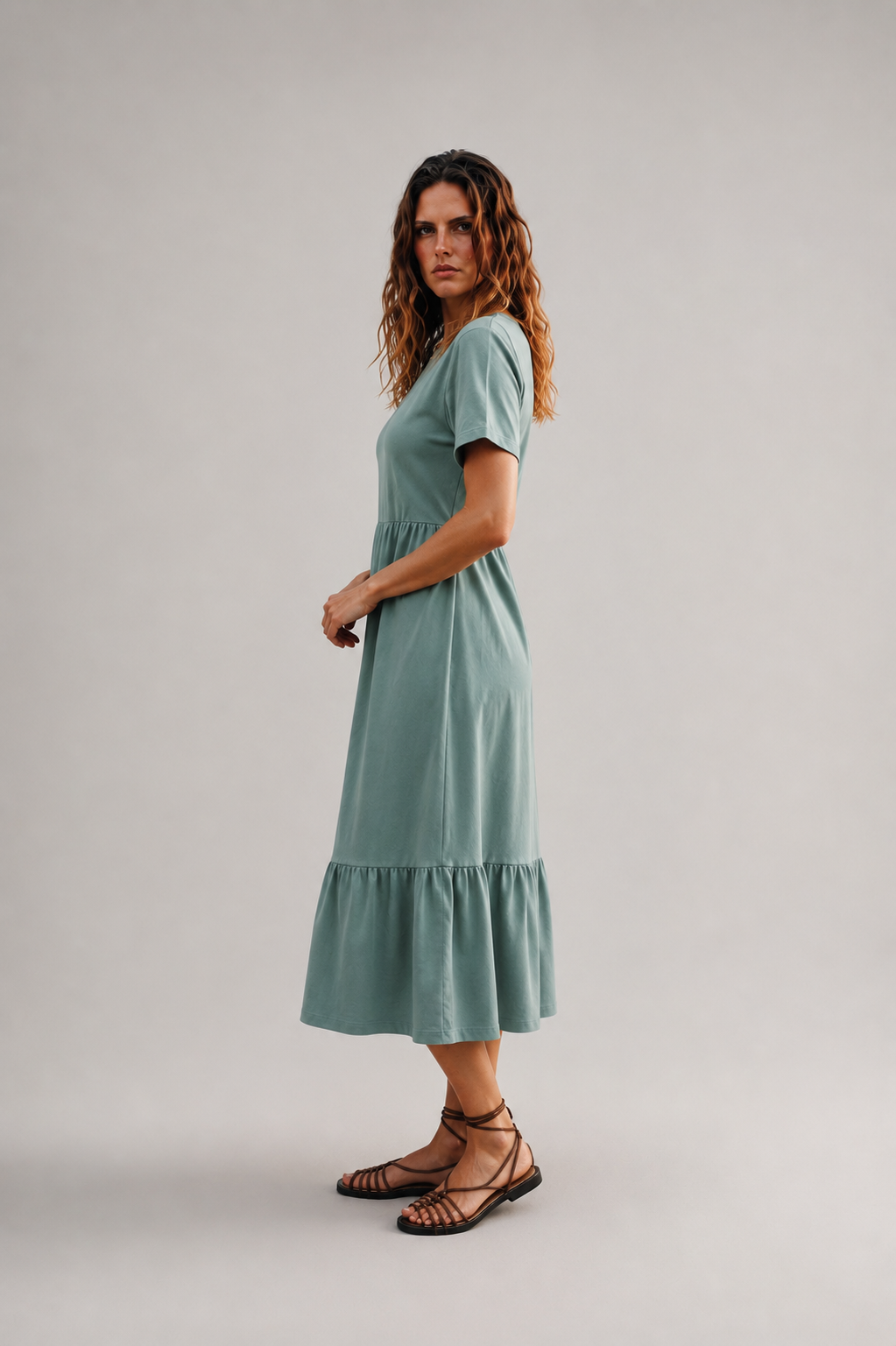 Mint Midi Dress