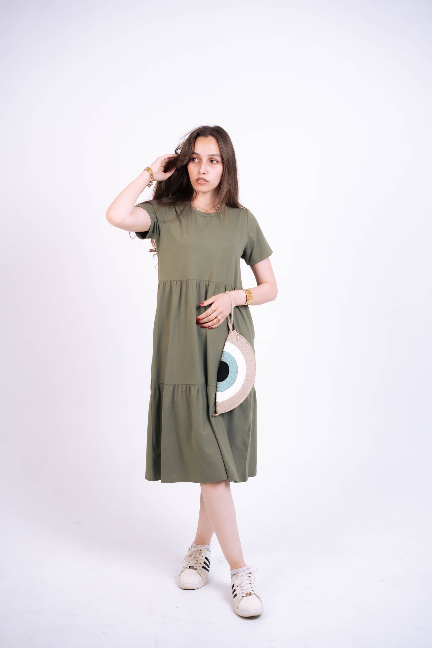 Jersey Midi Dress