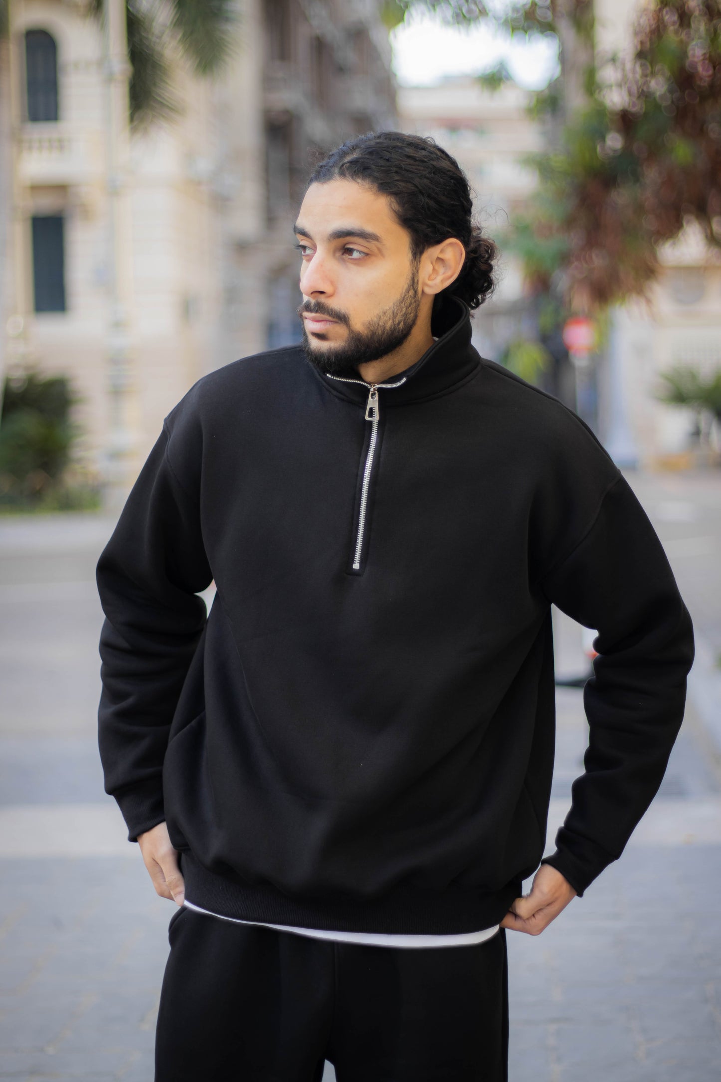 Quarter Zipper Sweatshirt