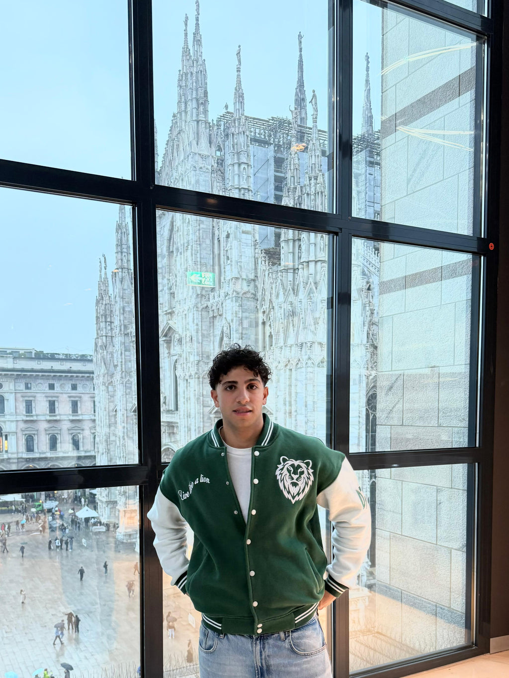 Baseball Jacket (Olive)