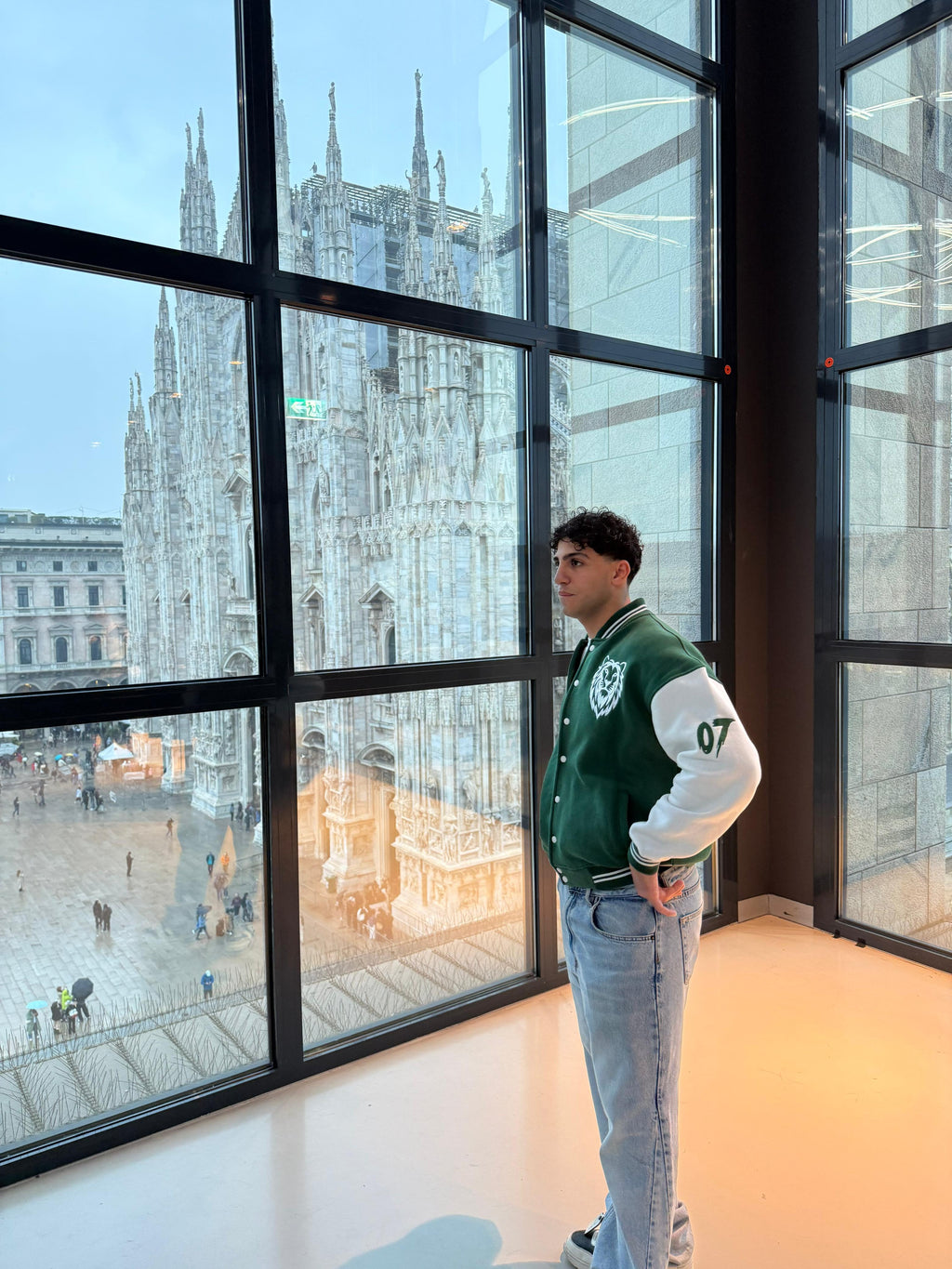 Baseball Jacket (Olive)