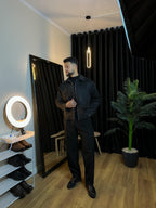 Suede Jacket (Black)
